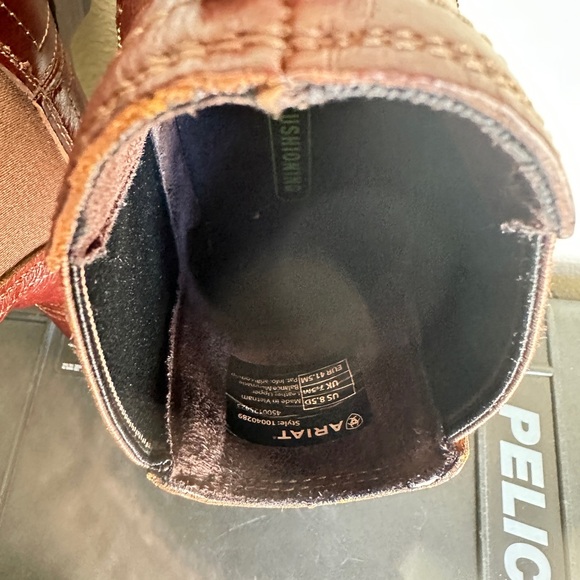 Ariat Men's Rich Brown Western Boots - Picture 8 of 8